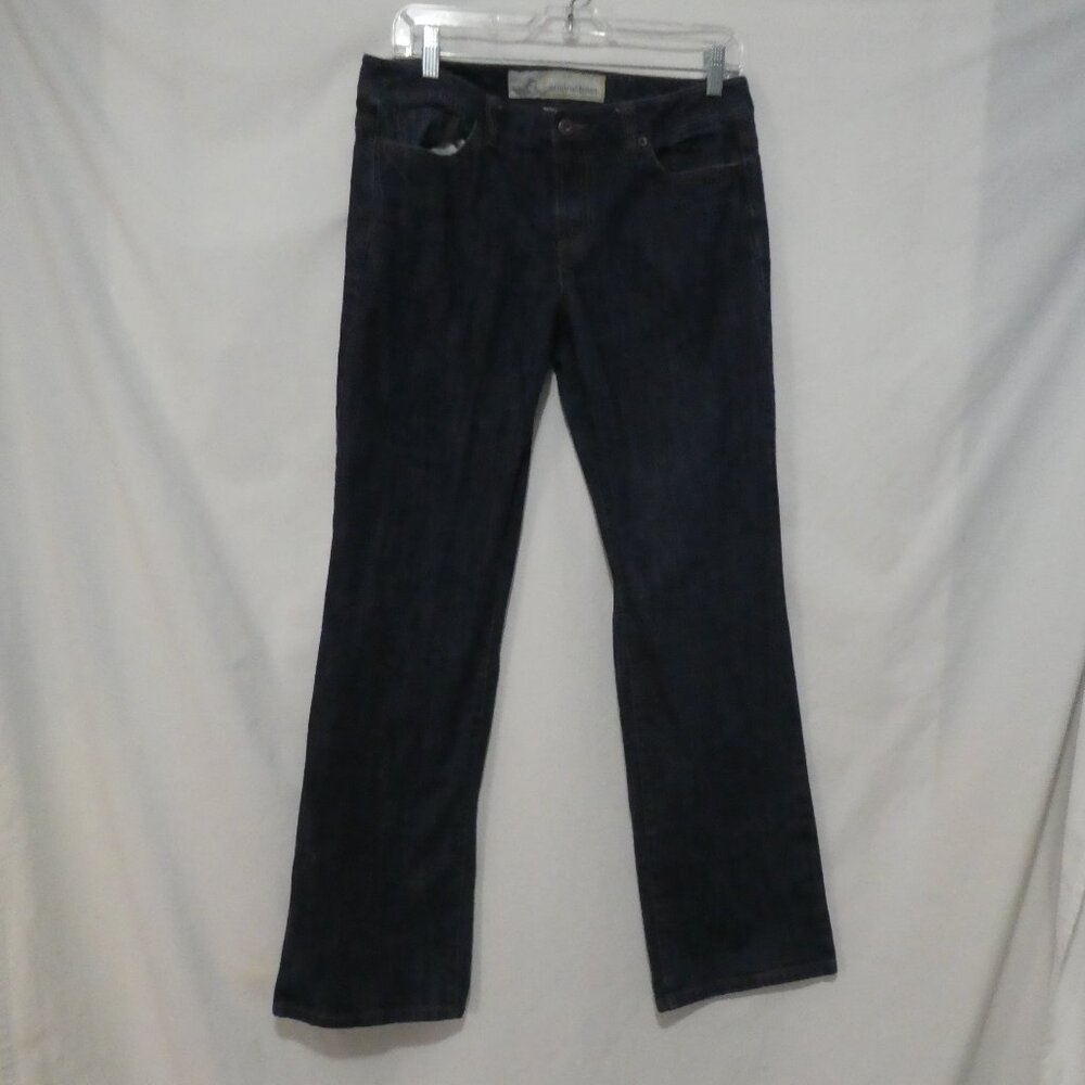 ANN TAYLOR - Loft - Original Boot | size 8 | Classic Dark Wash Blue Denim Jeans